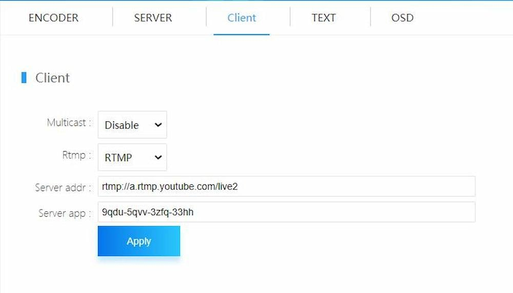 How to Streaming to Youtube Via Rtmp(EH901&ES901) Como fazer streaming para o Youtube via Rtmp (EH901 e ES901)
