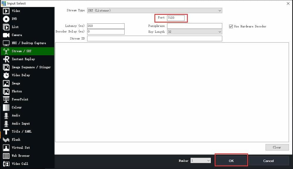 How Set the Video Encoder and Decoder on Vmix Software Come impostare il codificatore e il decodificatore video sul software Vmix