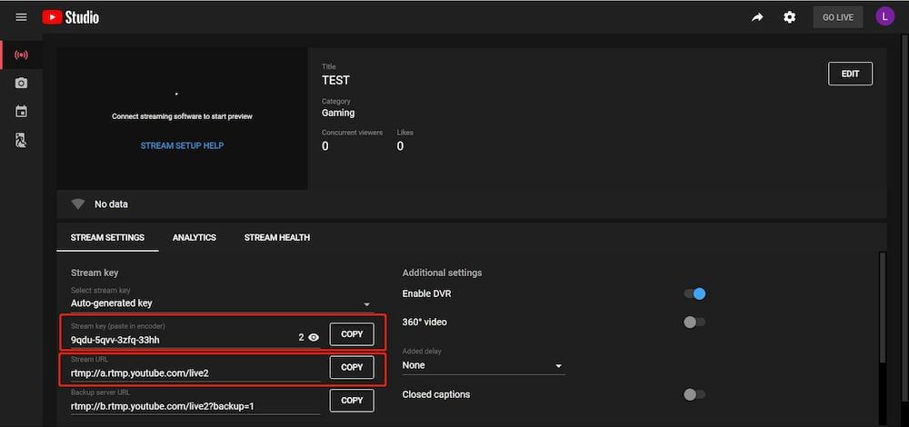 How to Streaming to Youtube Via Rtmp(EH901&ES901) Como fazer streaming para o Youtube via Rtmp (EH901 e ES901)