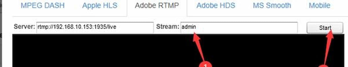 كيفية البث على Wowza بواسطة RTMP