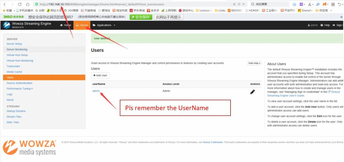 كيفية البث على Wowza بواسطة RTMP