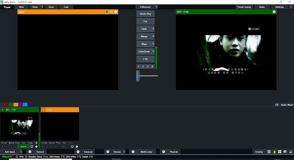 So stellen Sie den Video-Encoder und -Decoder in der Vmix-Software ein